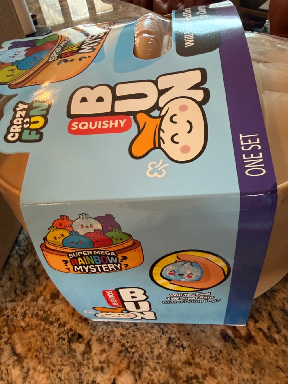 *VIRAL RARE* GIANT MEGA DUMPLING Rainbow Mystery Squishy Bun Dumpling 8LB ! - Picture 5 of 9
